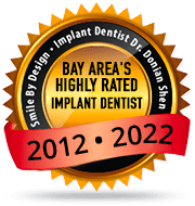 Bay Area's Top Implant Dentist Seal